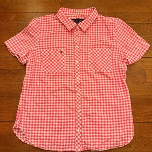 Tommy Hilfiger Pink Gingham Shirt M